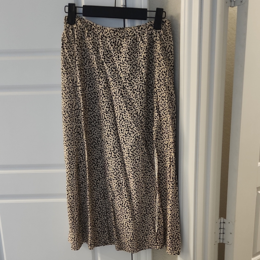Leopard Print Women's Skirt